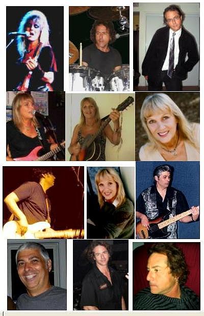 colage of band